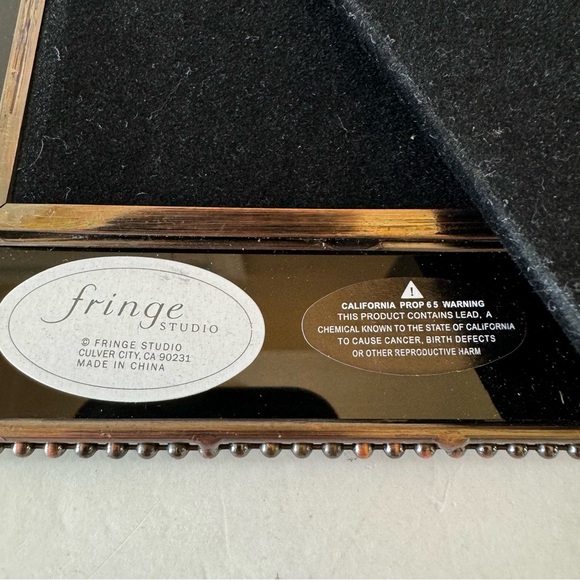 Fringe at Home Beveled Glass 4 x 6 Photo Tabletop Picture Frame Friendship GIFT - Picture 4 of 4